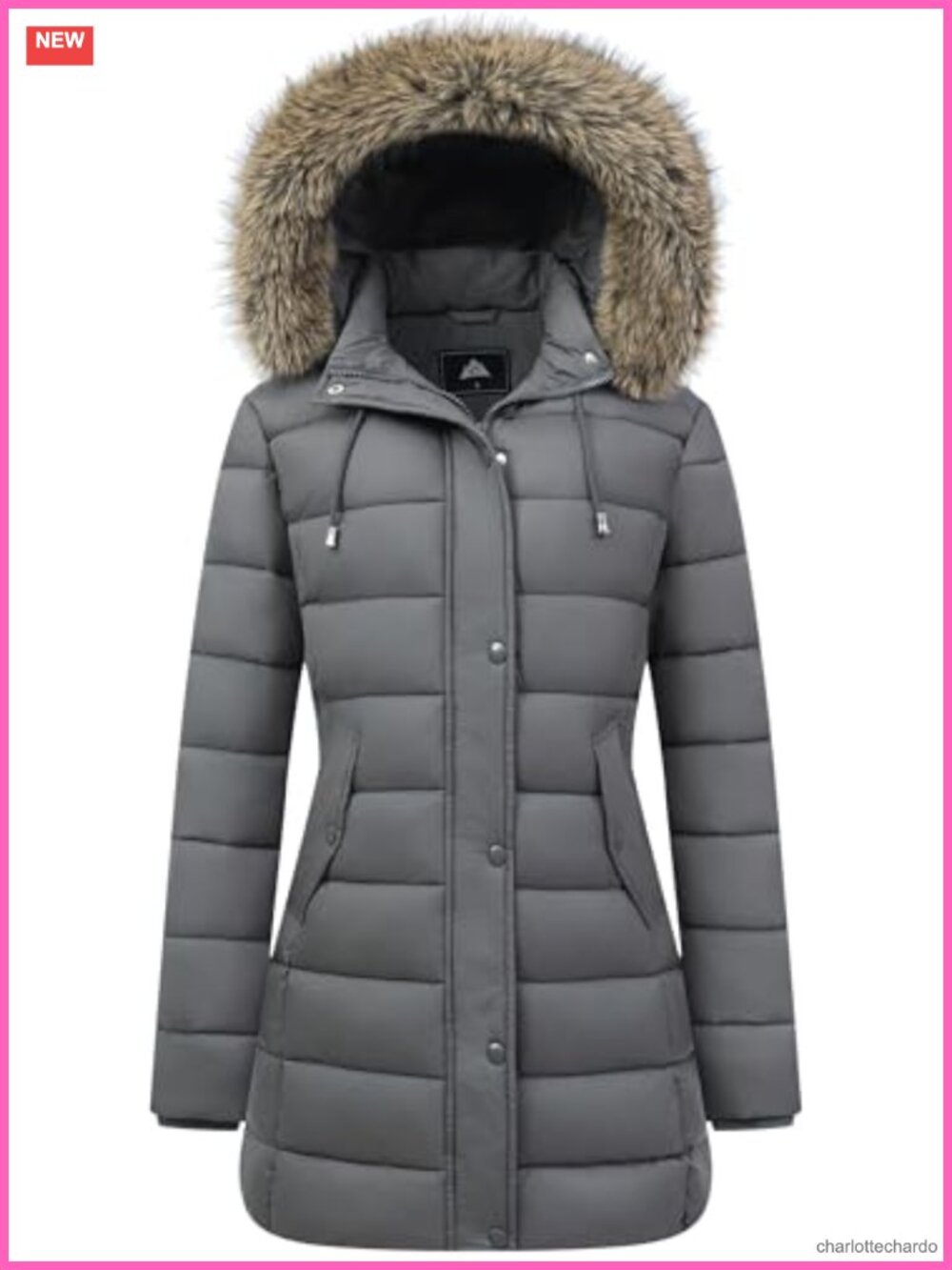 Women's Thickened Down Puffer Coat Warm Long Winter Jacket